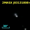 2MASX J03131808+0006090