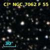 Cl* NGC 7062      F      55