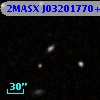 2MASX J03201770+0031250