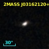 2MASS J03162120+0028459