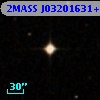 2MASS J03201631+0012573