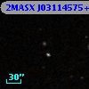 2MASX J03114575+0046592
