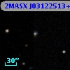 2MASX J03122513+0011460