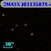 2MASX J03135078+0105516