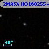 2MASX J03180255+0009071