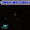 2MASX J03222683+0102435