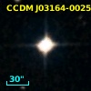 CCDM J03164-0025AB