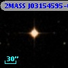 2MASS J03154595-0100525