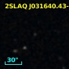 2SLAQ J031640.43-000955.3