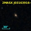 2MASX J03163916-0008449
