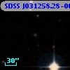 SDSS J031258.28-002137.3
