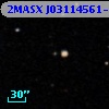 2MASX J03114561-0010036