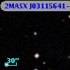 2MASX J03115641-0001576
