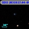 SDSS J031817.44-080819.9