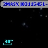 2MASX J03115451-2238359