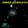 2MASX J03261474+3803504
