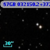 87GB 032150.2+372847