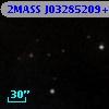 2MASS J03285209+3116292