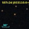 SSTc2d J033110.7+304941