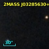 2MASS J03285630+3122279