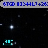 87GB 032441.7+282407
