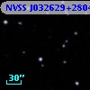 NVSS J032629+280412