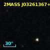 2MASS J03261367+2950152