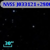 NVSS J033121+280027