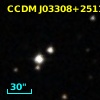 CCDM J03308+2511B