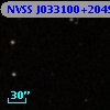 NVSS J033100+204924