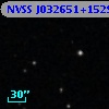 NVSS J032651+152958