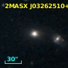 2MASX J03262510+0940135