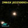 2MASX J03250093+0254268