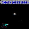 2MASX J03331966+0244300