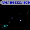 NVSS J033222+025050