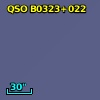 QSO B0323+022
