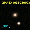 2MASX J03305002+0031193