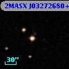 2MASX J03272680+0023556