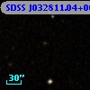 SDSS J032811.04+003013.0