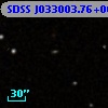 SDSS J033003.76+004111.7
