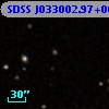 SDSS J033002.97+003708.5