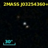 2MASS J03254360+0003515