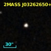 2MASS J03262650+0115395