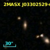 2MASX J03302529+0016253