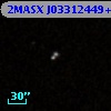 2MASX J03312449+0044211