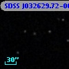 SDSS J032629.72-002451.4