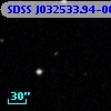 SDSS J032533.94-002540.6