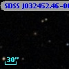 SDSS J032452.46-002357.9