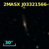 2MASX J03321566-0009567