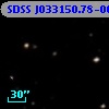 SDSS J033150.78-063925.6